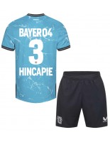 Bayer Leverkusen Piero Hincapie #3 Alternativní dres pro děti 2023-24 Krátký Rukáv (+ trenýrky)